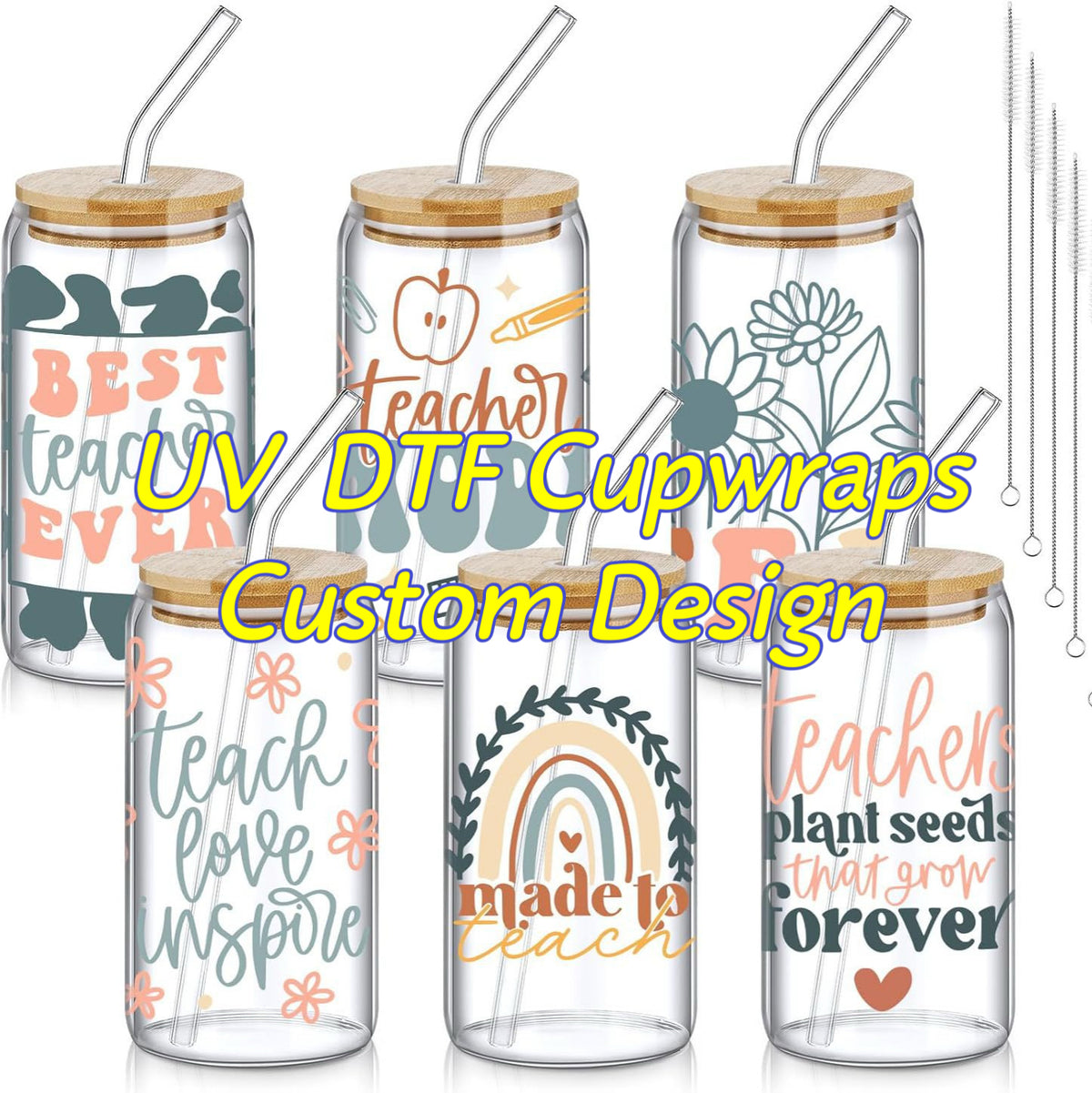 Cups with lids